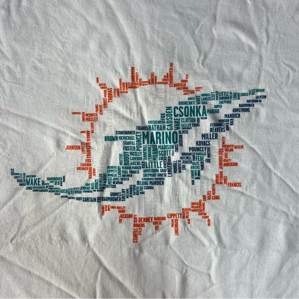 Miami Dolphins Legends Name Tee - Picture 3 of 13